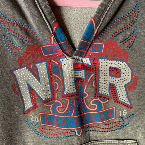 Ladies 2016 NFR Pull Over Hoodie, size Med - Picture 2 of 4
